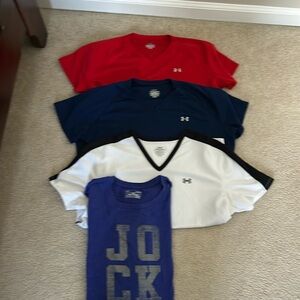 Under Armour Workout Shirt Lot (Size Large)